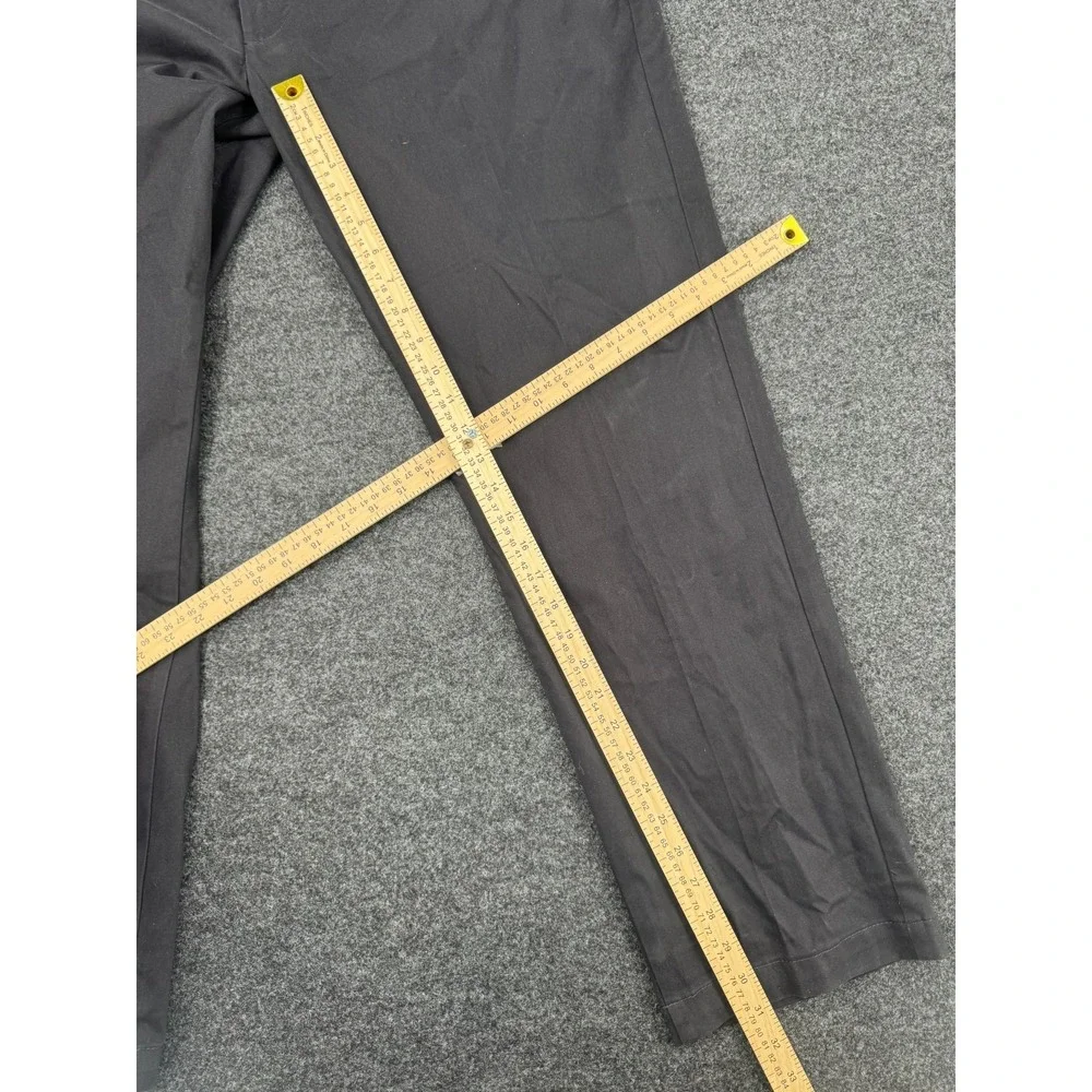 Lee Performance‎ Series Tri Flex Relaxed Fit Pants Mens 40x32 Black Straight Leg